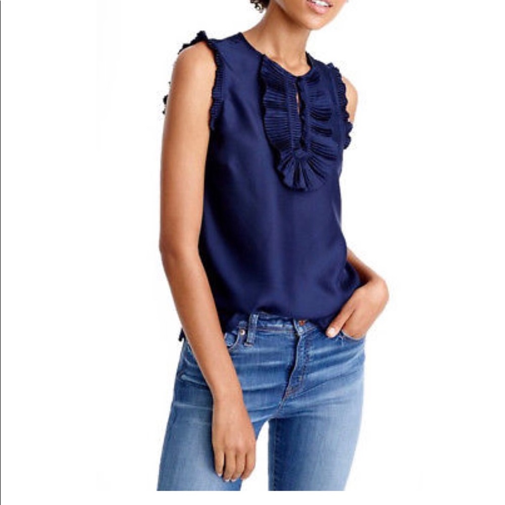 JCrew Margot Silk Tank